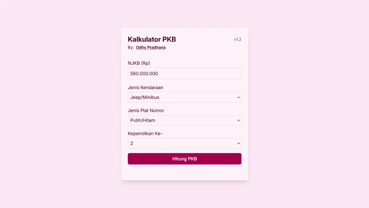 Kalkulator PKB Cover Image